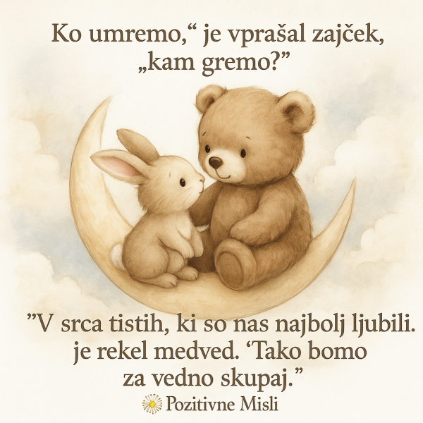 Ko umreno je vprašal zajček