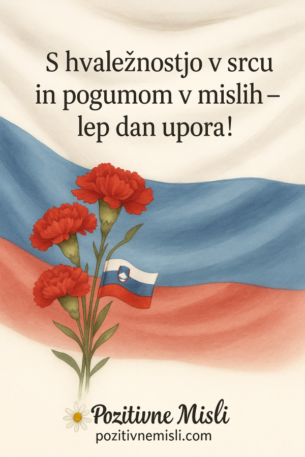 S hvaležnostjo v srvu - 27. april - Dan upora proti okupatorju