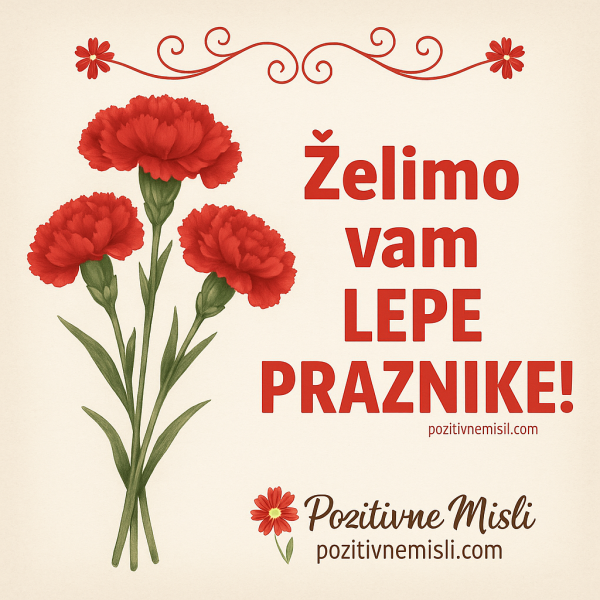 Želimo vam lep praznik 27. april - Dan upora proti okupatorju