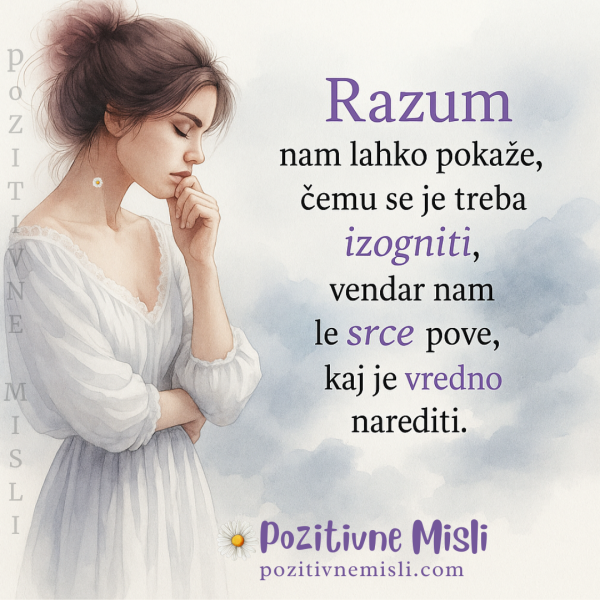 Misli o razumu - razum nam pokaže