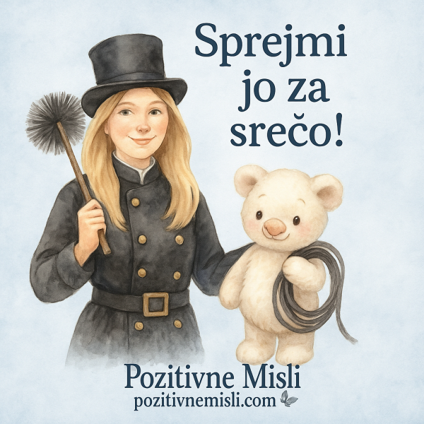 Dimnikarka - sprejmi jo za srečo