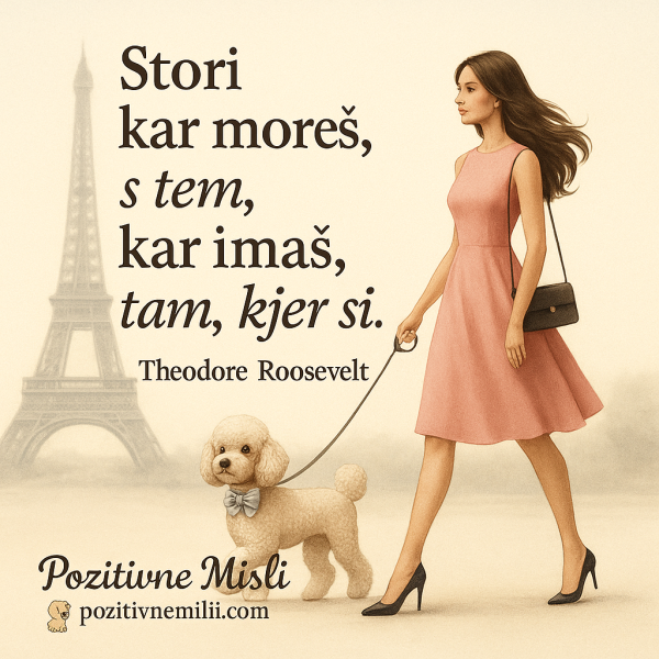 Stori kar moreš, s tem, kar imaš