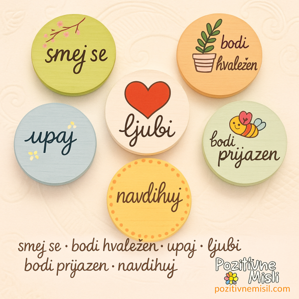 Pozitivne misli v barvah