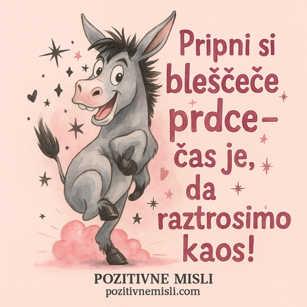 Pripni si bleščeče prdce – raztrosimo kaos!