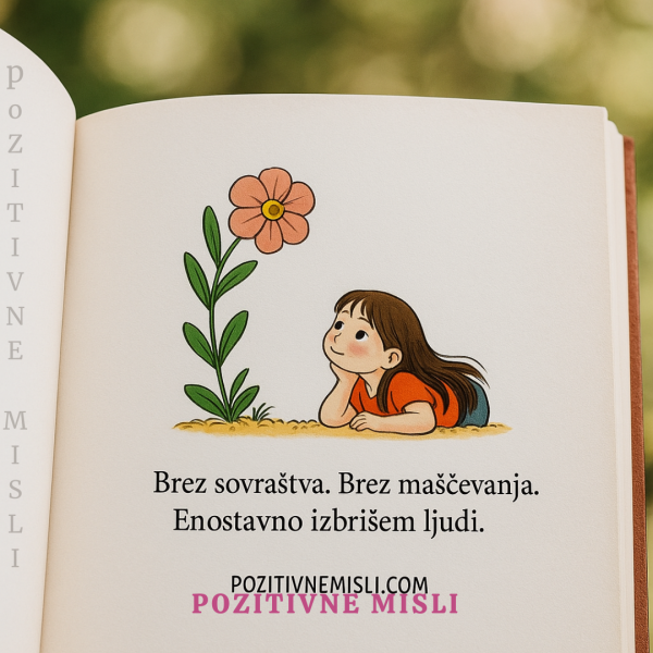 Brez sovraštva, brez maščevanja – izberem mir in tišino