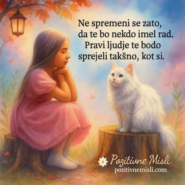 Lepa misel o samozavesti