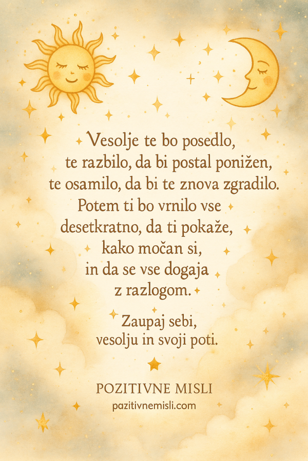 Zaupaj sebi, vesolju in svoji poti ⋆⭒˚.⋆🪐 ⋆⭒˚.⋆