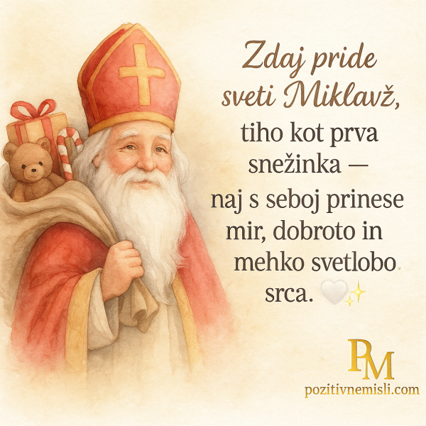Sveti Miklavž – lepa praznična misel