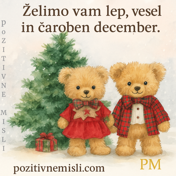 Želimo vam lep, vesel december
