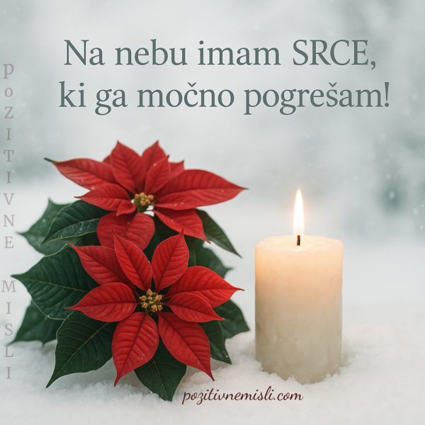 Moje srce na nebu  - žalne misli