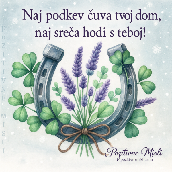 ŽNaj podkev čuva tvoj dom