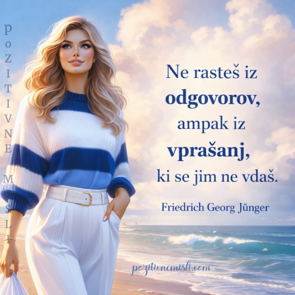 Ne rasteš iz odgovorov