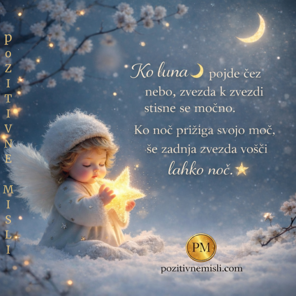 Lahko noč – ko luna in zvezde čuvajo mir