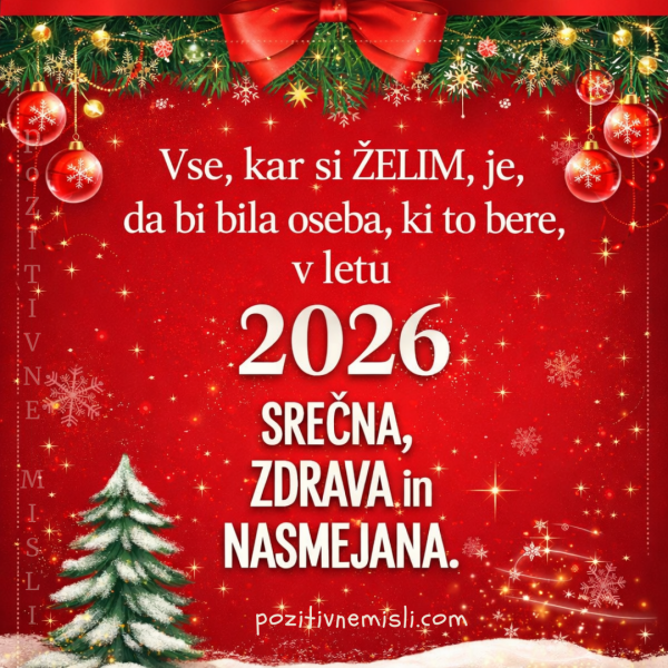 2026 - novoletno voščilo