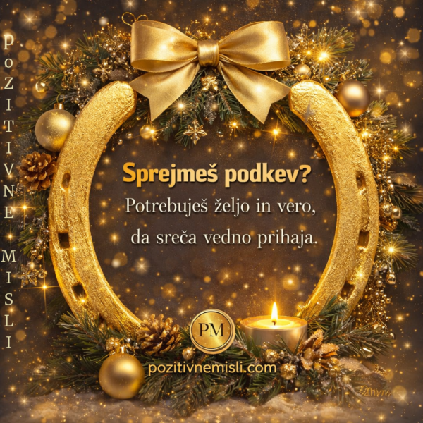 Podkev za srečno novo leto