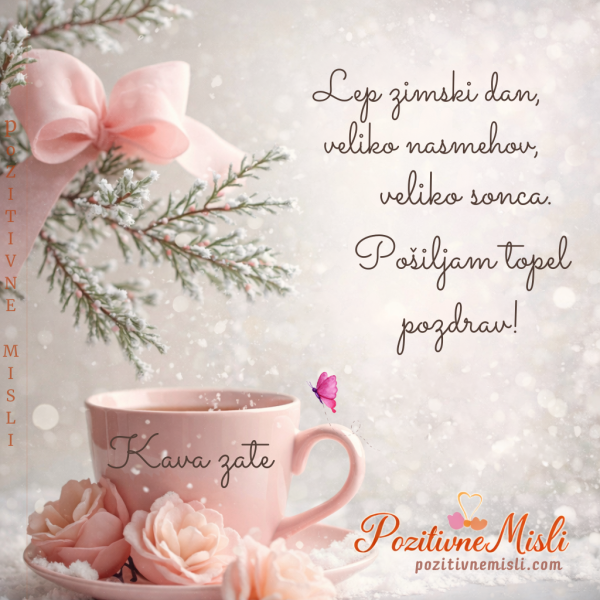 Lep zimski dan vam želim
