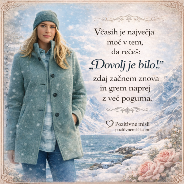 Dovoli, je bilo – moč spuščanja in poguma