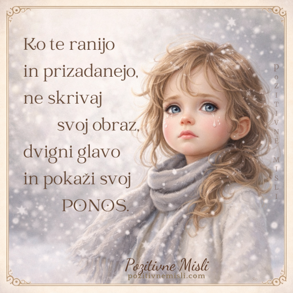 Ko te ranijo in prizadnajo