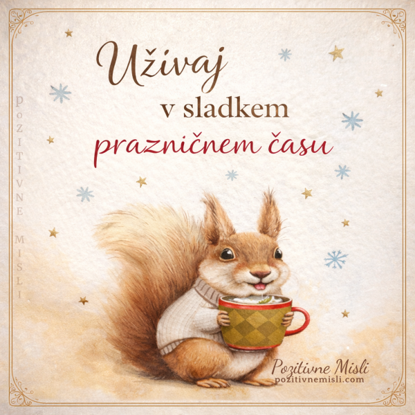 Božični prazniki - Uživaj v sladkem prazničnem času