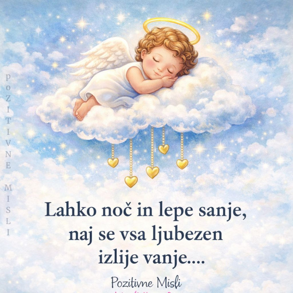 Lahko noč in lepe sanje - misli