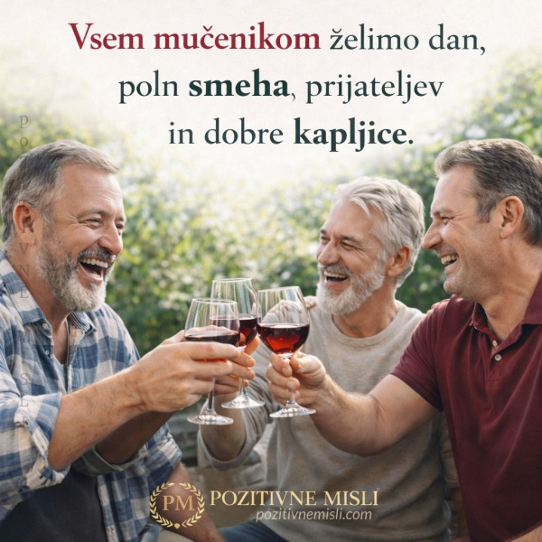 Vsem mučenikom želimo dan poln smeha