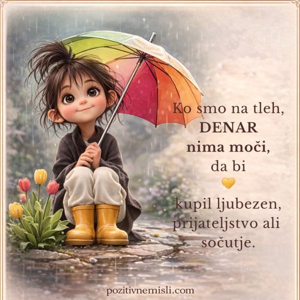 Ko smo na tleh, DENAR nima moči