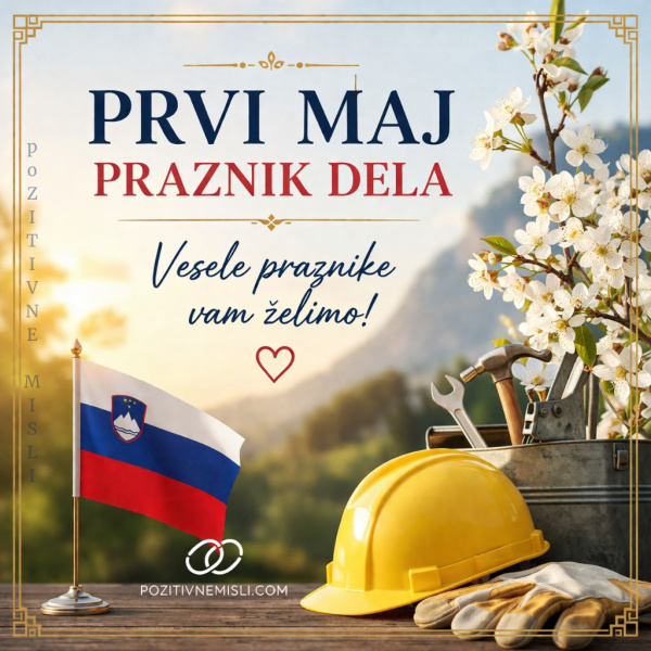 Prvi maj – praznik dela in vesele praznike