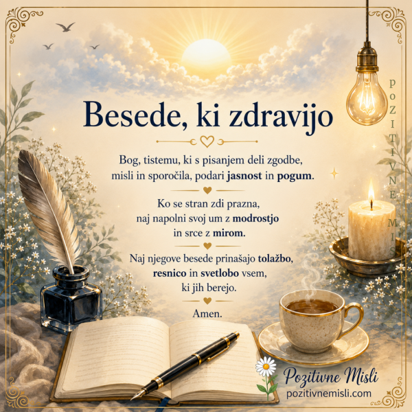Besede, ki zdravijo