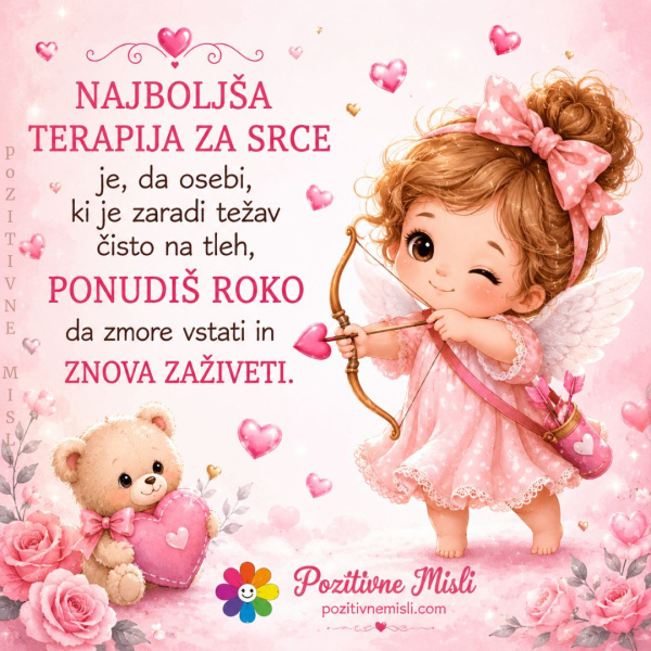 Terapija za srce – ponudi roko
