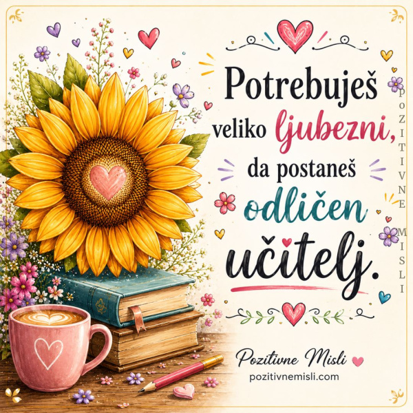 Ljubezen naredi odličnega učitelja