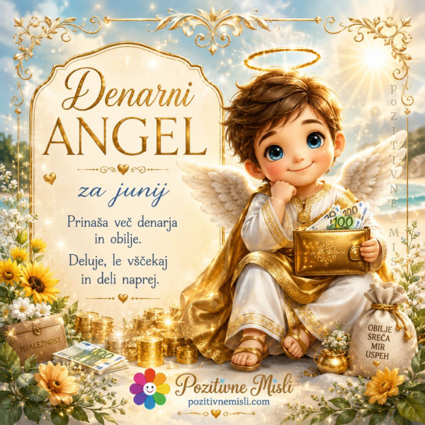 Denarni angel za junij