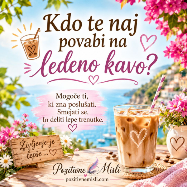 Povabilo na ledeno kavo?