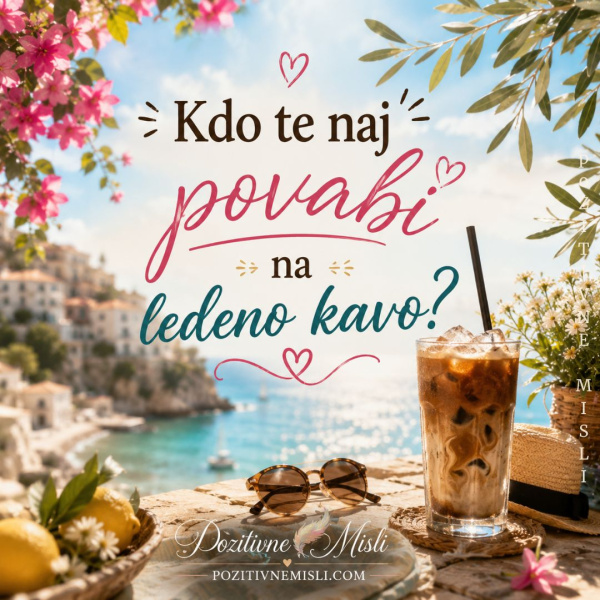 Povabilo na ledeno kavo
