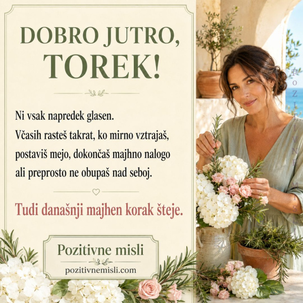 Torek - dobro jutro