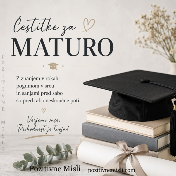 Čestitke za maturo – verzi in misli ob uspehu