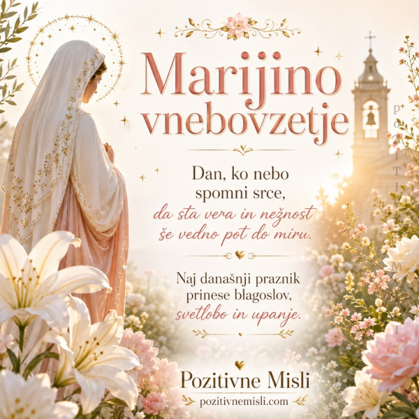 Marijino nebovzetje - praznik