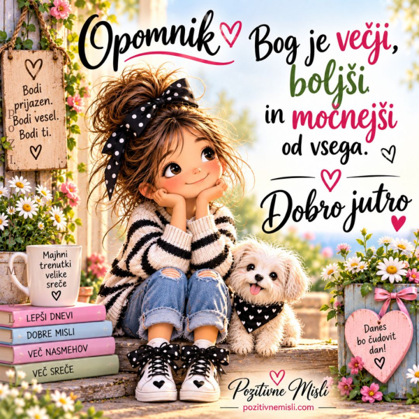 Opomnik - Bog je večji