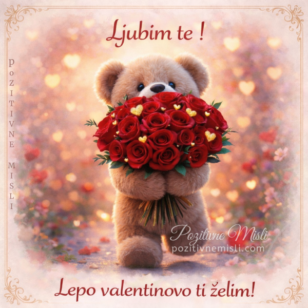 Ljubim te - Lepo valentinovo