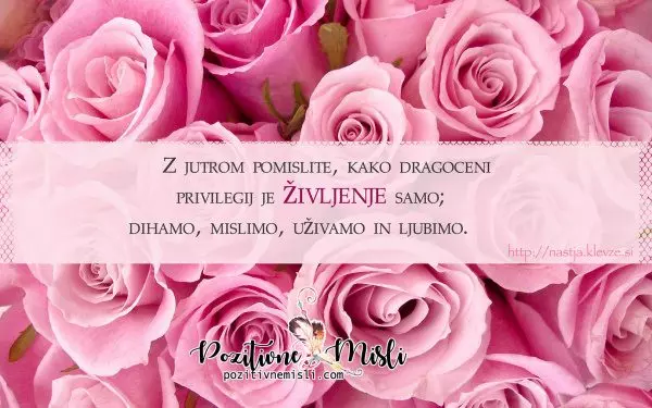 Z jutrom pomislite