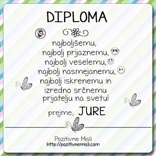 Diploma -Jure