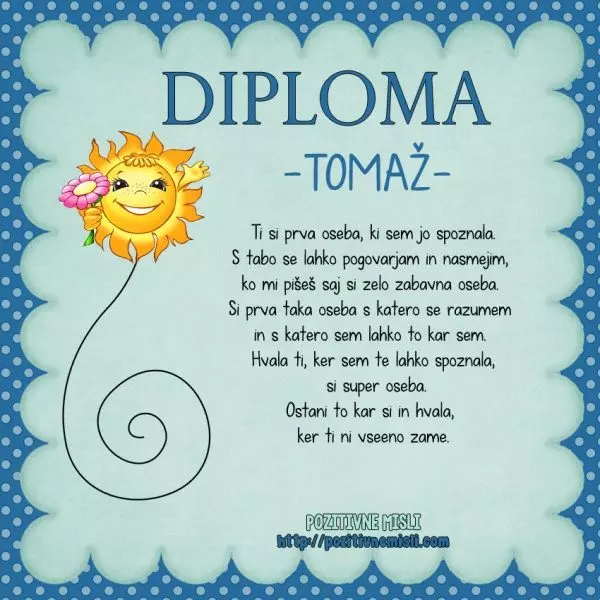 Tomaž - DIPLOMA-