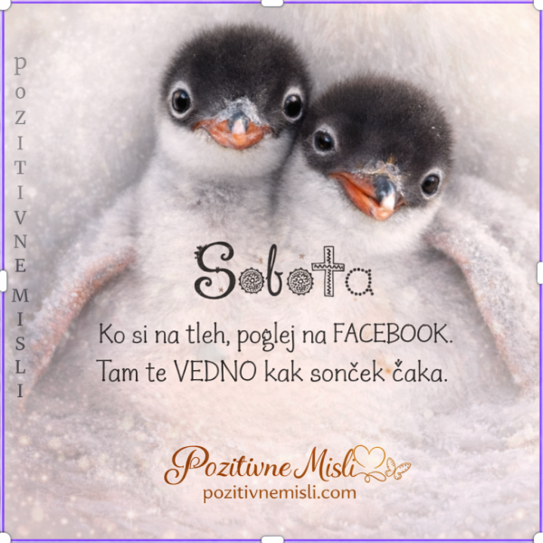 Sobota   --  facebook prijatelji dobro jutro