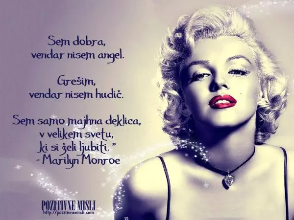 Nisem Angel - Marilyn Monroe 