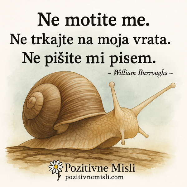 William Burroughs - Ne motite me