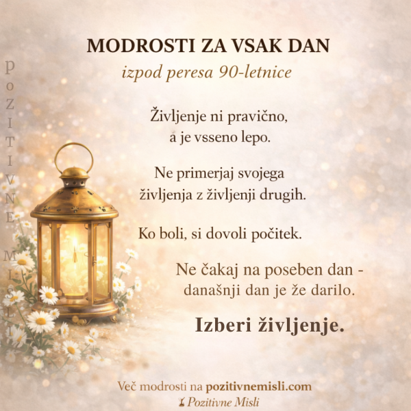 MODROSTI za vsak dan izpod peresa 90 letnice