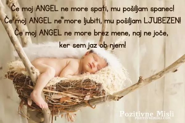 Če moj angel ne more spati  ❤