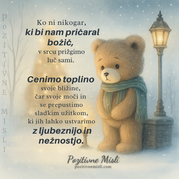 Ko nikogar ni, ki bi nam pričaral božič
